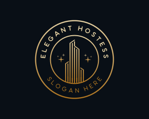 Elegant Luxury Building logo design