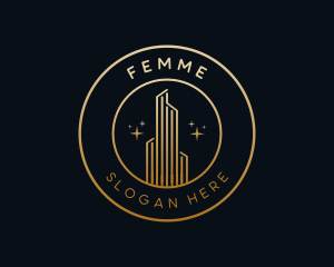 Elegant Luxury Building logo design