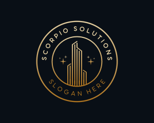 Elegant Luxury Building logo design