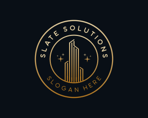 Elegant Luxury Building logo design