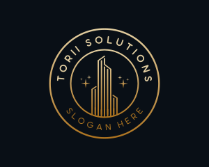 Elegant Luxury Building logo design