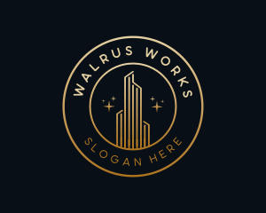 Elegant Luxury Building logo design