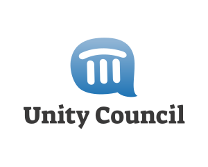 Council - Pillar Chat Bubble logo design
