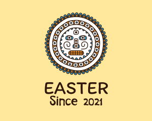 Culture - Mayan Tribal Centerpiece logo design