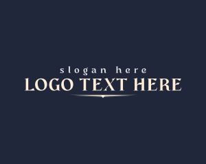 Serif - Elegant Luxury Professional logo design