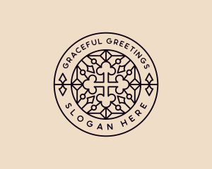 Christian - Christian Worship Cross logo design