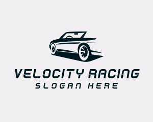 Convertible Car Transport logo design