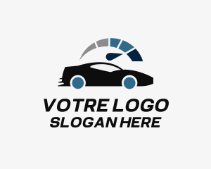 Fast Car Gauge  Logo
