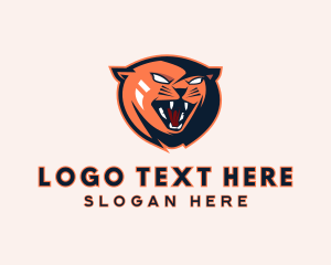 League - Feline Cat Gamer logo design