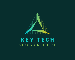 Pyramid Tech Agency logo design