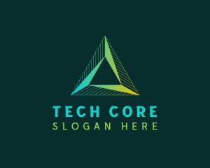 Pyramid Tech Agency logo design