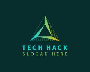 Pyramid Tech Agency logo design