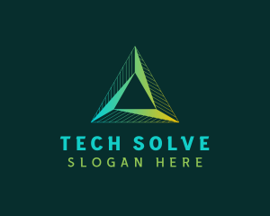 Pyramid Tech Agency logo design