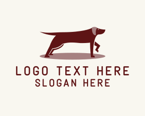 Dog Walker - Alert Pet Dog logo design