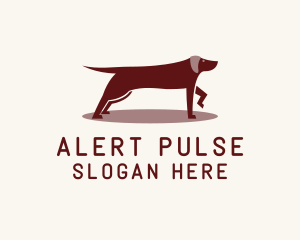 Alert Pet Dog  logo design