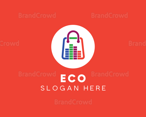 Sound System Shopping Bag Logo