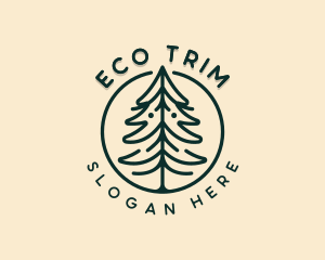 Eco Park Tree logo design