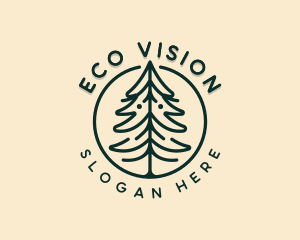 Eco Park Tree logo design