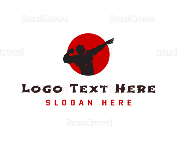 Japan Bodybuilding Training Logo