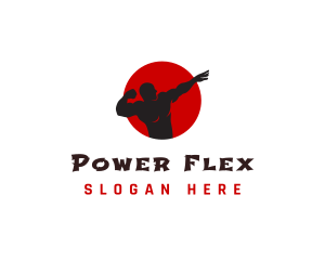 Japan Bodybuilding Training logo design