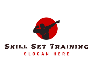 Training - Japan Bodybuilding Training logo design
