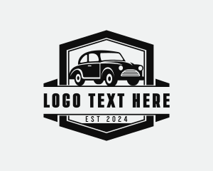 Classic - Car Transport Vehicle logo design