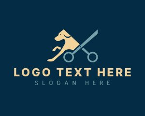 Adoption - Pet Dog Grooming logo design