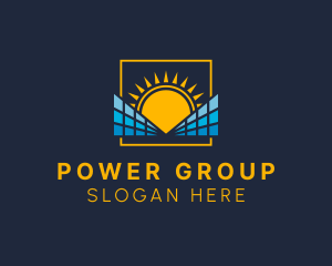 Sun Solar Power Logo