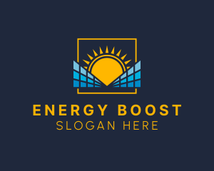 Power - Sun Solar Power logo design