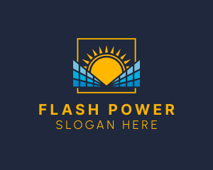 Sun Solar Power logo design