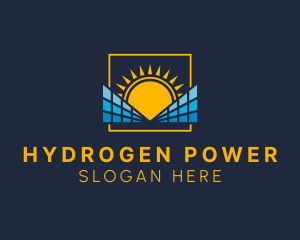 Sun Solar Power logo design