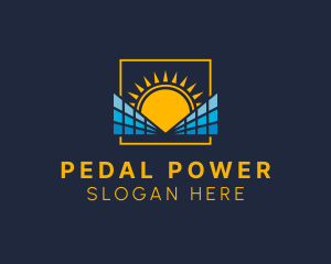 Sun Solar Power logo design