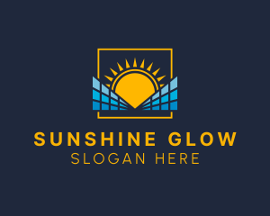 Sunlight - Sun Solar Power logo design