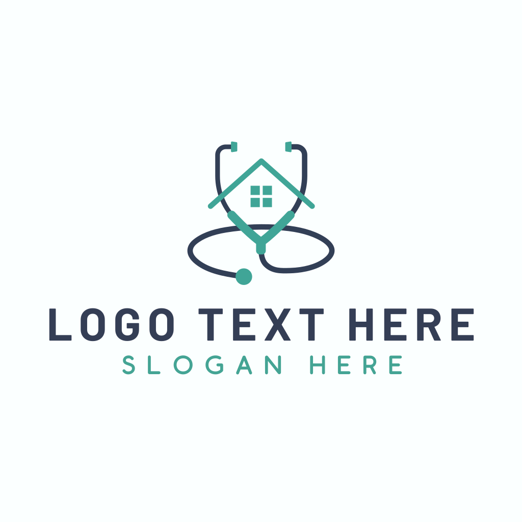 House Medical Stethoscope Logo | BrandCrowd Logo Maker