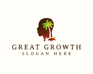 Tree Head Relaxation logo design