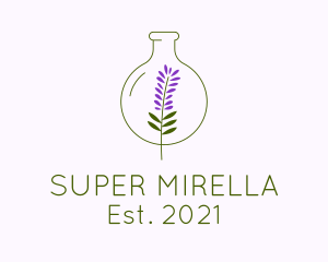 Extract - Essential Lavender Oil logo design