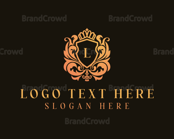 Elegant Shield Upscale Logo