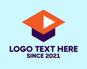 Video Player - Online Webinar Masterclass logo design