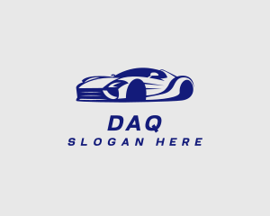 Sports Car Racing Driver Logo