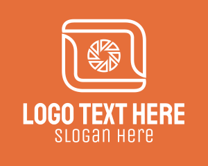 Snap - Finger Frame Camera logo design