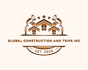 Hammer Renovation Carpenter Logo
