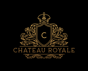 Royal Crown Shield logo design