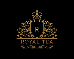 Royal Crown Shield logo design