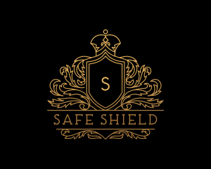 Royal Crown Shield logo design