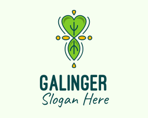 Bio - Green Gardening Leaf logo design