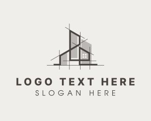 Home - Architect House Building logo design