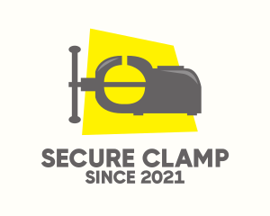 Clamp - Bench Vice Clamp logo design