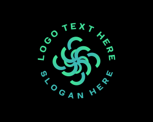 Entertainment - Creative Marketing Spiral logo design