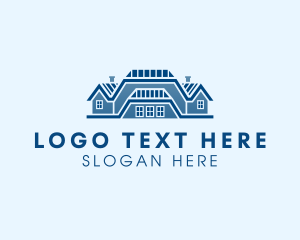 Roofing - House Roof Repair logo design