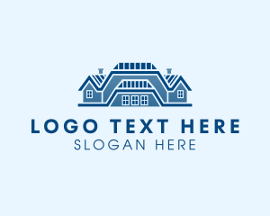 Lease - House Roof Repair logo design